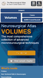 Mobile Screenshot of neurosurgicalatlas.com